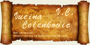 Vucina Čelenković vizit kartica
